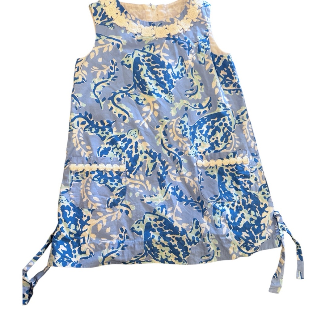 Lilly Pulitzer kids size 3 turtle shift dress